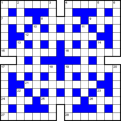 Кроссворд #5405 — версия для печати