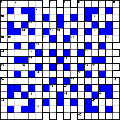 Кроссворд #3056 — версия для печати