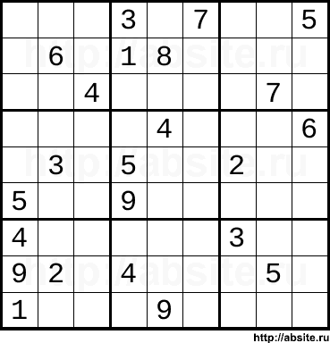 Сложное онлайн cудоку #4339